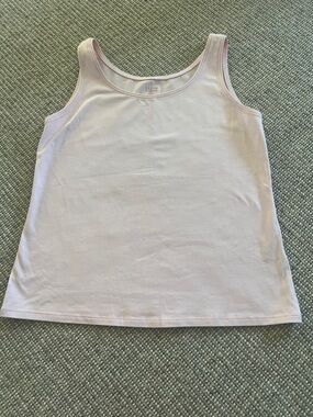 Eileen Fisher pale pink shell XS